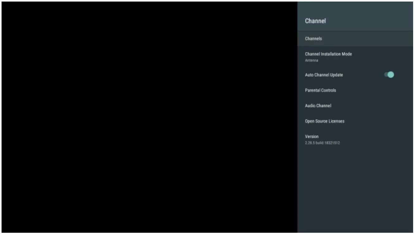 Sylvox Outdoor 55 Inch Outdoor TV - Main Menu 3
