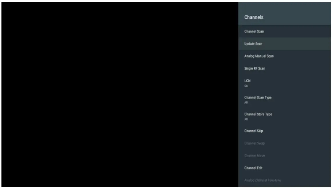 Sylvox Outdoor 55 Inch Outdoor TV - Main Menu 4