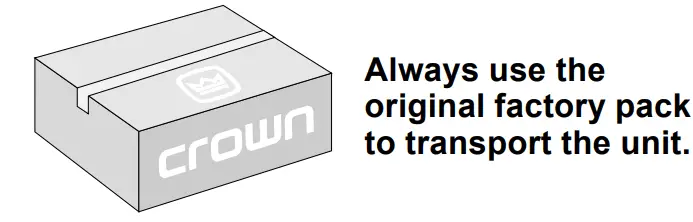 Crown-Audio-CSL-Series-460-Power-Amplifier-fig-8