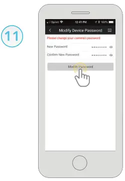 AMCREST V1.0.1 Wi-Fi Camera Initial Setup - app13