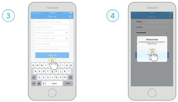 AMCREST V1.0.1 Wi-Fi Camera Initial Setup - app16