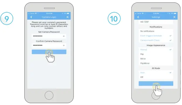 AMCREST V1.0.1 Wi-Fi Camera Initial Setup - app19