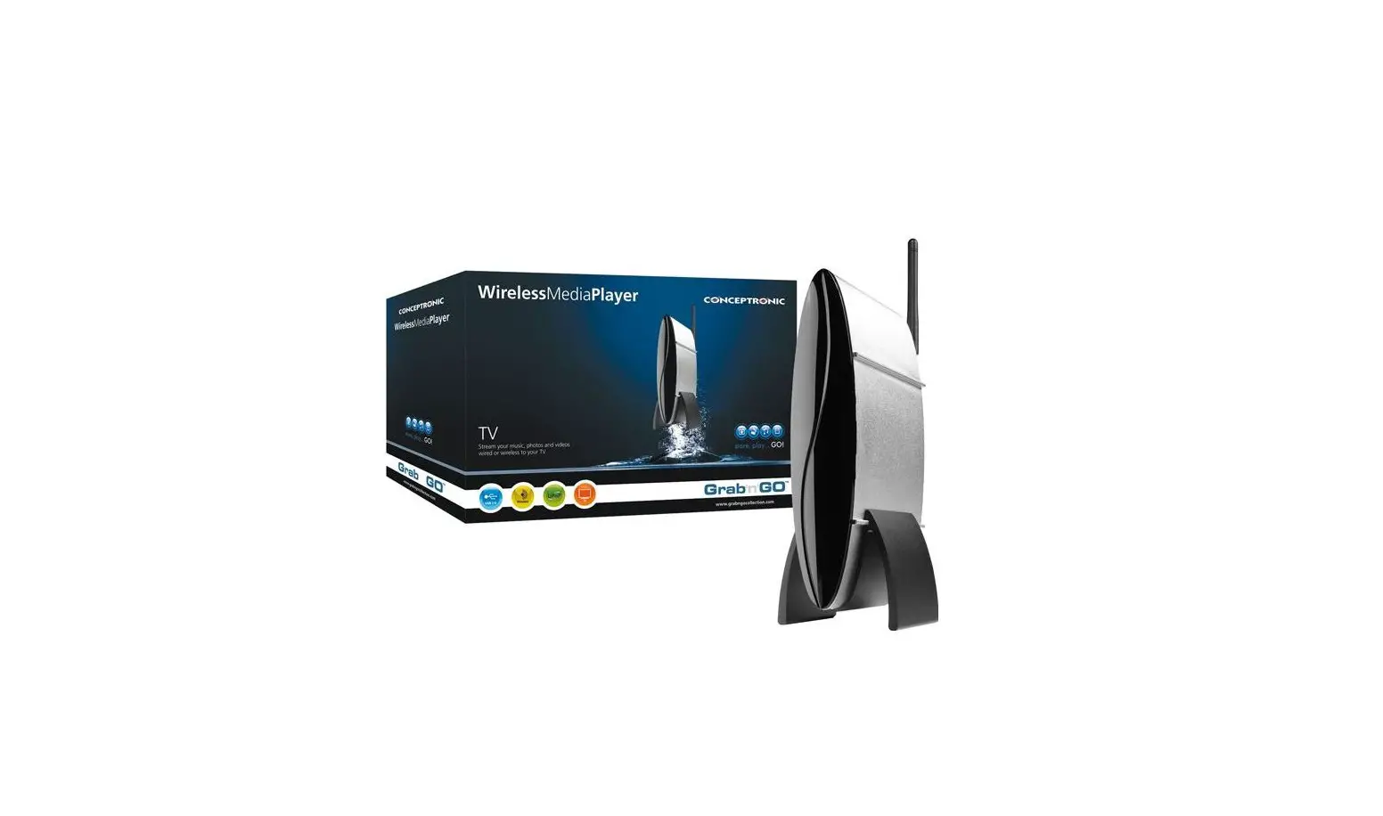 Conceptronic C54wmp Grabngo Wireless Media Player User Manual