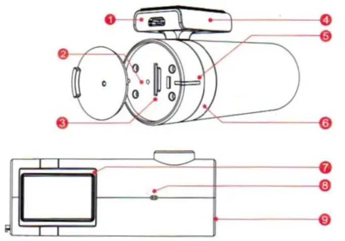 DDPAI min Wifi Full HD Dashcam - Product Overview