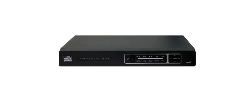 Burg Wachter Bwnvr-36444ei Uhd Network Video Recorder With Integrated Poe Switch Installation Guide