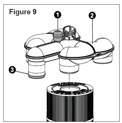 PENTAIR 188616 FullFloFX Q120 High Efficiency Cartridge DE Filter 10