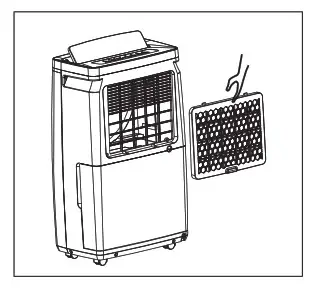 EUROLAMP 300 95009 Dehumidifier 20lt with Ionizer - fig11