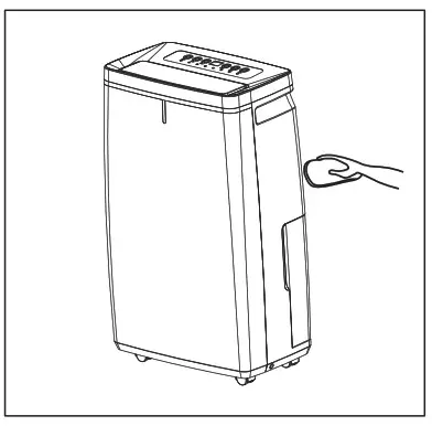 EUROLAMP 300 95009 Dehumidifier 20lt with Ionizer - fig20