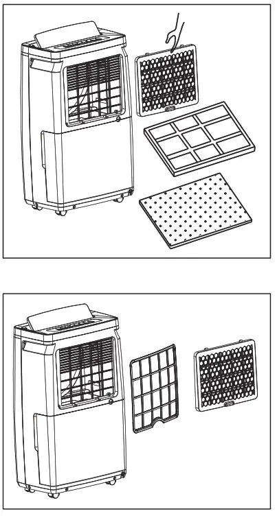 EUROLAMP 300 95009 Dehumidifier 20lt with Ionizer - fig23