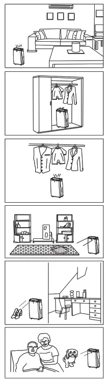 EUROLAMP 300 95009 Dehumidifier 20lt with Ionizer - fig8