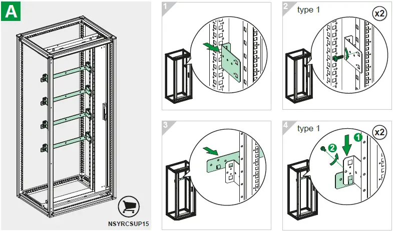 Schneider-Electric-NSYRSW627-19-Inch-Swing-Rack-fig-19