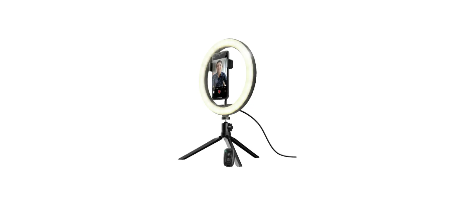 Trust 24393 Vlogging Kit Ring Light User Guide