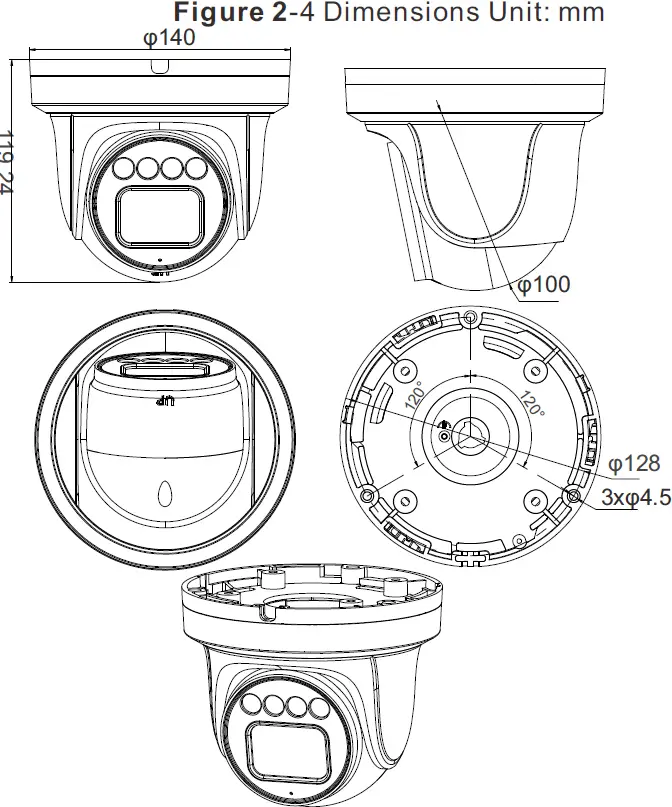 SUNELL-SN-IPR8xxxHDxx-Turret-Network-Camera-FIG-4