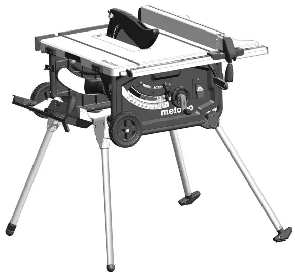 TS 36-18 LTX BL 254 Cordless Table Saw