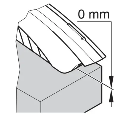 Setting the depth of cut
