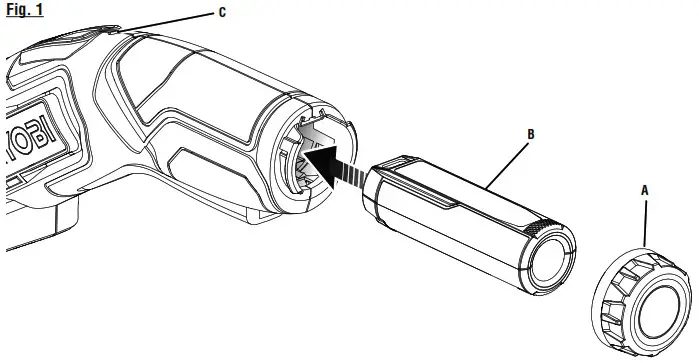 RYOBI FVC51 4 Volt USB Lithium Power Cutter - Product Overview 2