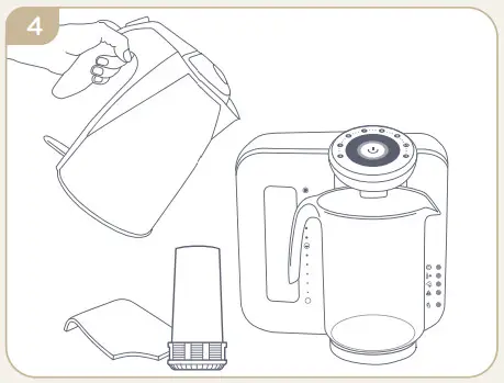 tommee tippee Perfect Prep Formula Feed Maker - Figure 3