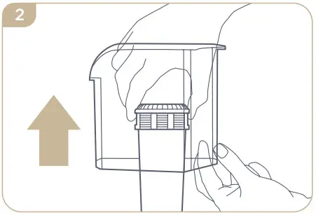 tommee tippee Perfect Prep Formula Feed Maker - replace the filter 2