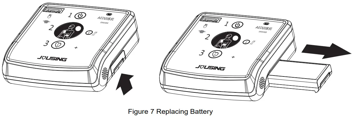 JOUSING iAED S1T AED Trainer - Battery Replacement