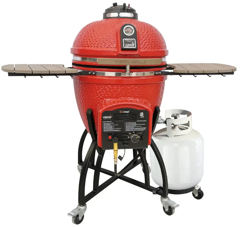 VISION GRILLS C-4C1F1-H C Series Hybrid Kamado Grill