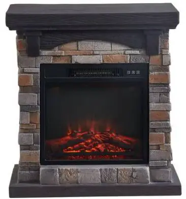EDYO-LIVING-VCSFP-28-GR-Freestanding-Faux-Stone-Infrared-Electric-Fireplace-product