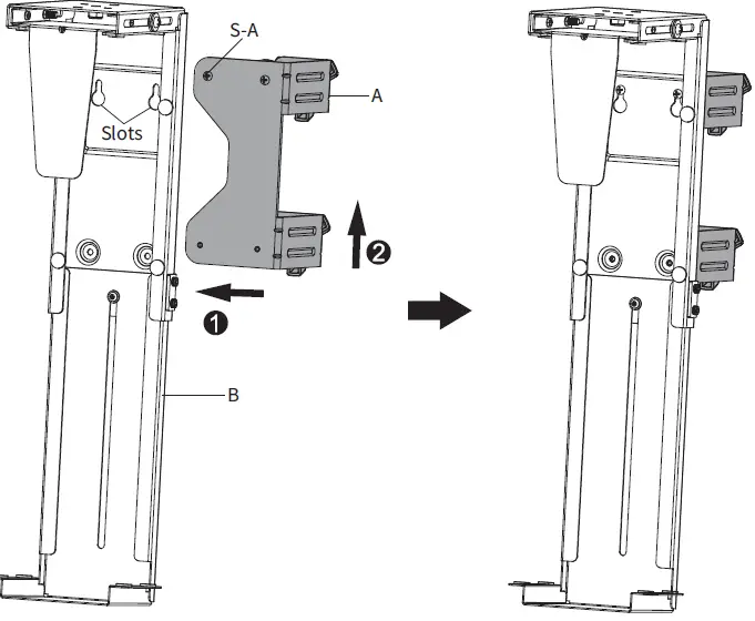 V-I-V-O-MOUNT-PC01C-Black-Under-Desk-Leg-Clamp-PC-Mount-12