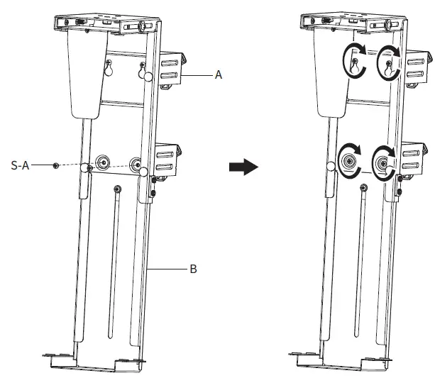 V-I-V-O-MOUNT-PC01C-Black-Under-Desk-Leg-Clamp-PC-Mount-13