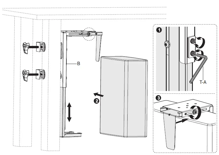 V-I-V-O-MOUNT-PC01C-Black-Under-Desk-Leg-Clamp-PC-Mount-17