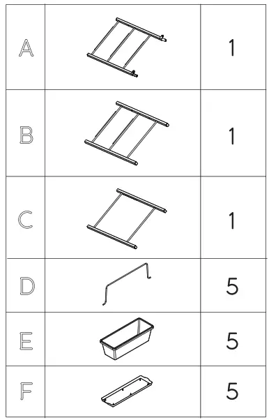 Alpulon ZMWV197 Garden Planter - Figure1