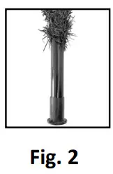 HAUTE DECOR DCCT7505 Pre-Lit LED Pencil Deerfield Spruce Artificial Christmas Tree - cover