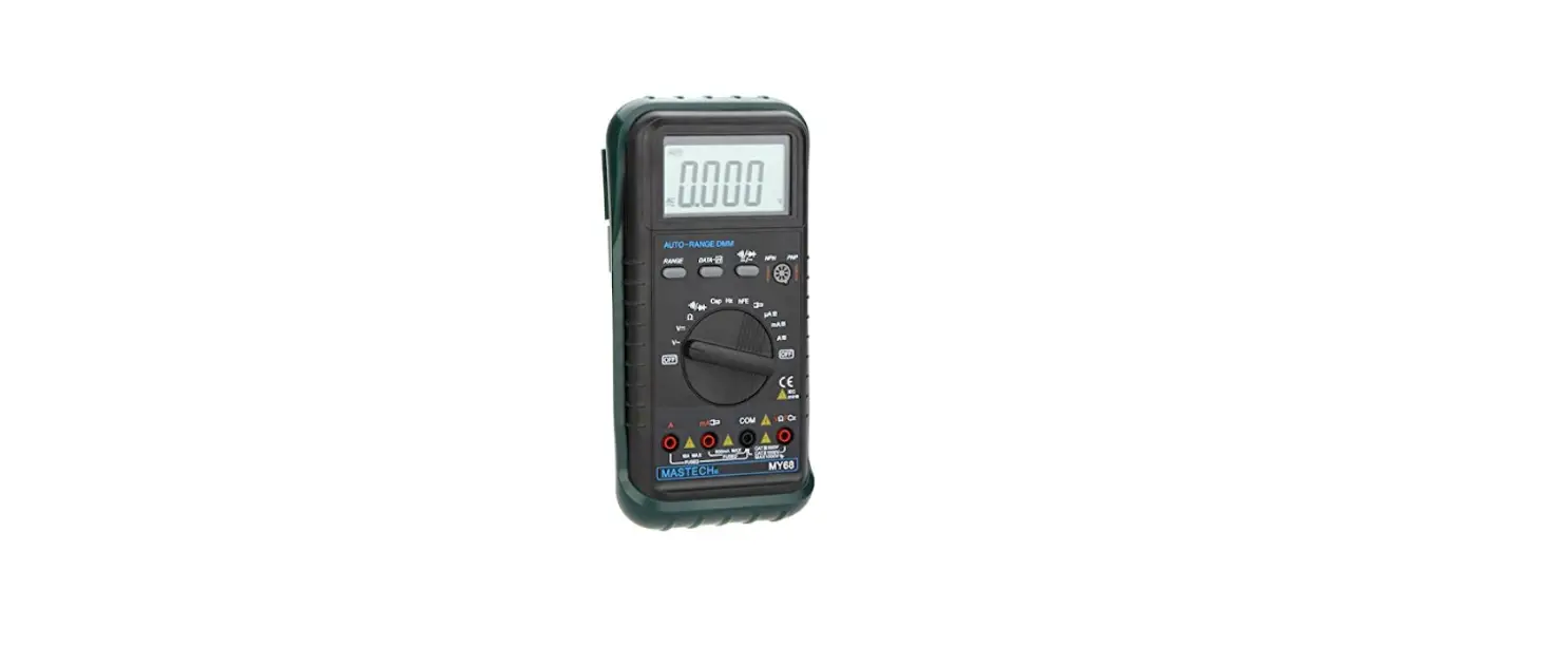 Mastech My68 Digital Electronic Handheld Multimeter User Guide