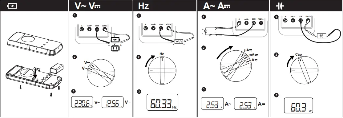 MASTECH-MY68-Digital-Electronic-Handheld-Multimeter-FIG-1