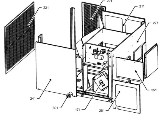 FIG 5 TOP PANEL AND CABINET ASSEMBLY.JPG