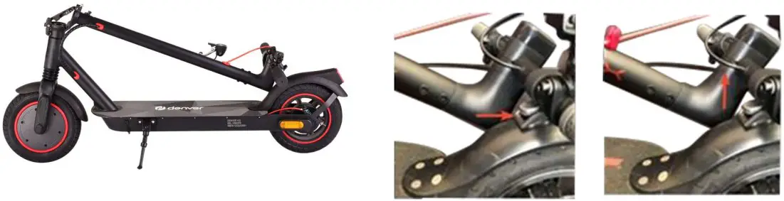 Unfolding the scooter