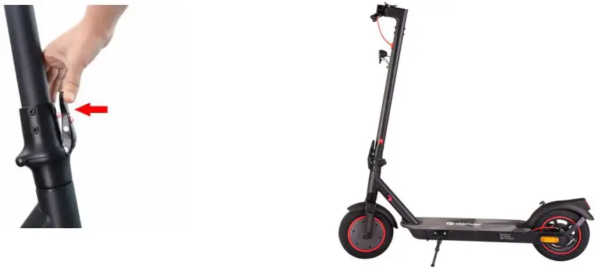 Unfolding the scooter