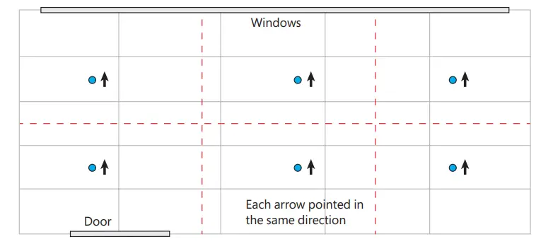 GE Current WMZ10 Controls Wireless Controls Spacing 1