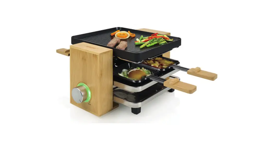 Princess 01.162950.01.001 Raclette Pure 4 Grill Fryer Instruction Manual Princess 01.162950.01.001 Raclette Pure 4 Grill Fryer Instruction Manual