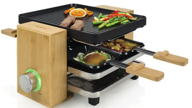 PRINCESS 01.162950.01.001 Raclette Pure 4 Grill Fryer