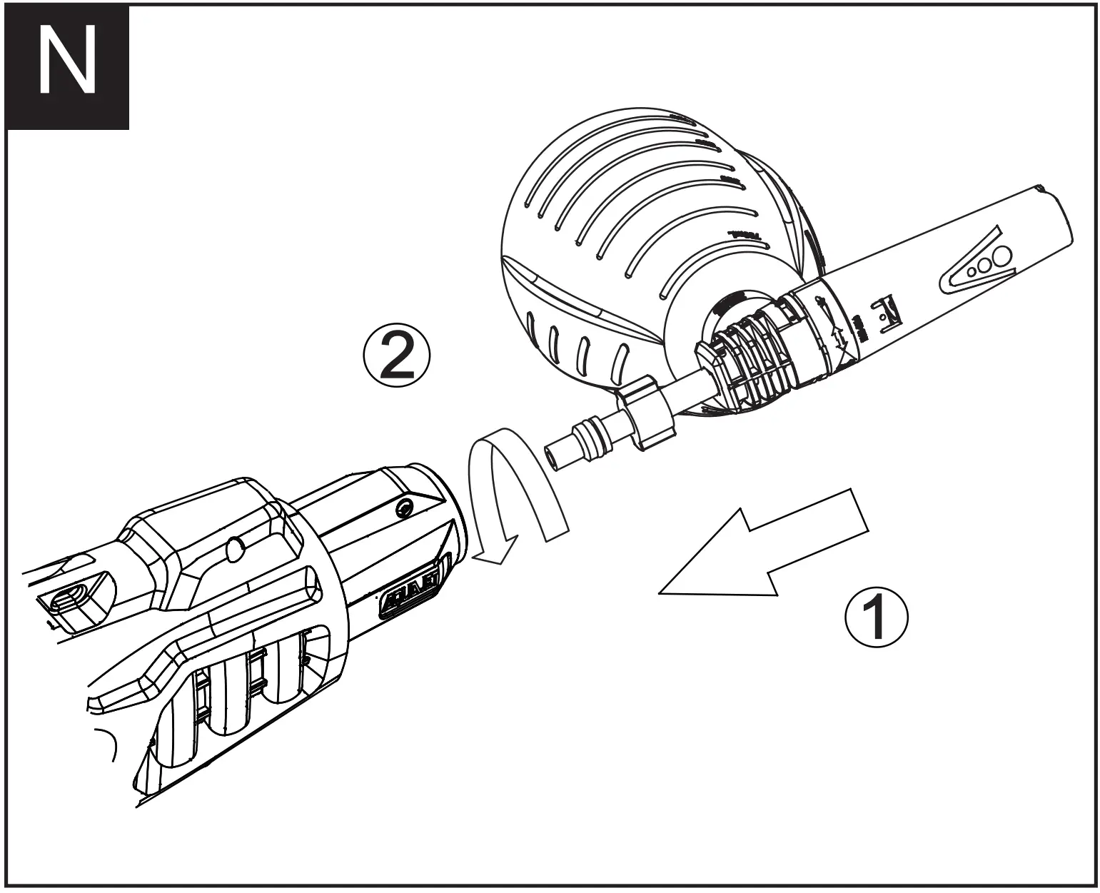 Using the foam sprayer