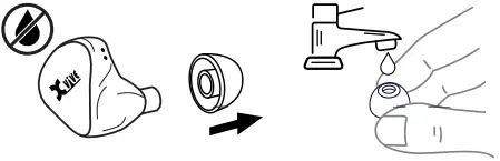 XVive T9 In Ear Monitors D2