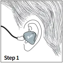 XVive T9 In Ear Monitors Step1