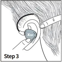 XVive T9 In Ear Monitors Step3