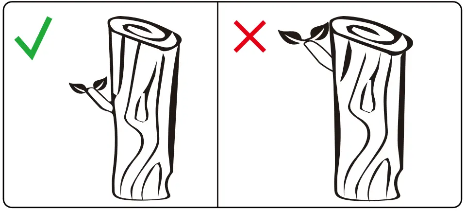 eden 39002EDAMZ Adjustable Bypass Pruning Shears - Pruning Tips 2