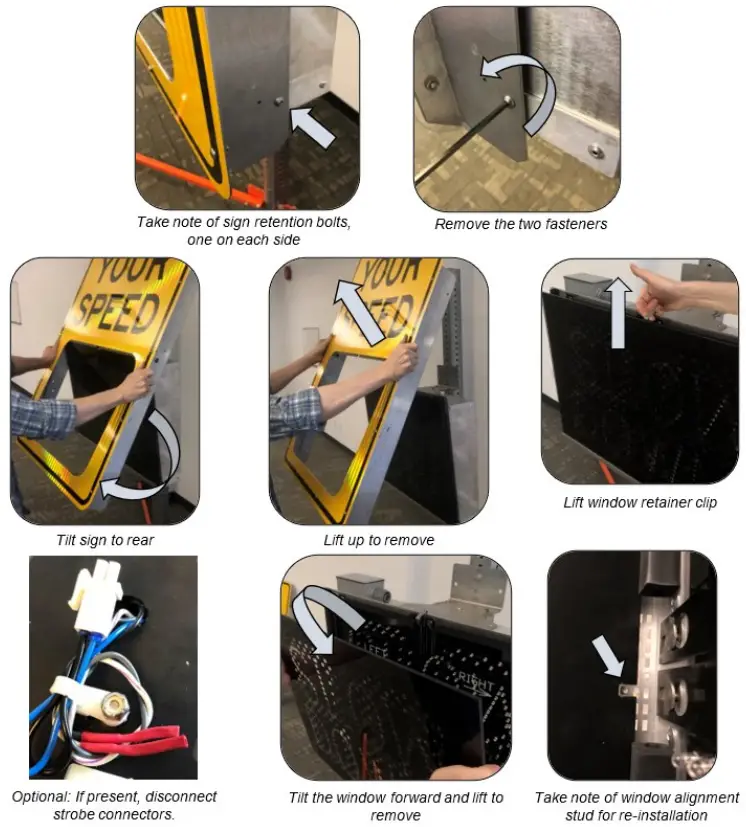 carmanah SpeedCheck-15 Radar - Installation Procedure