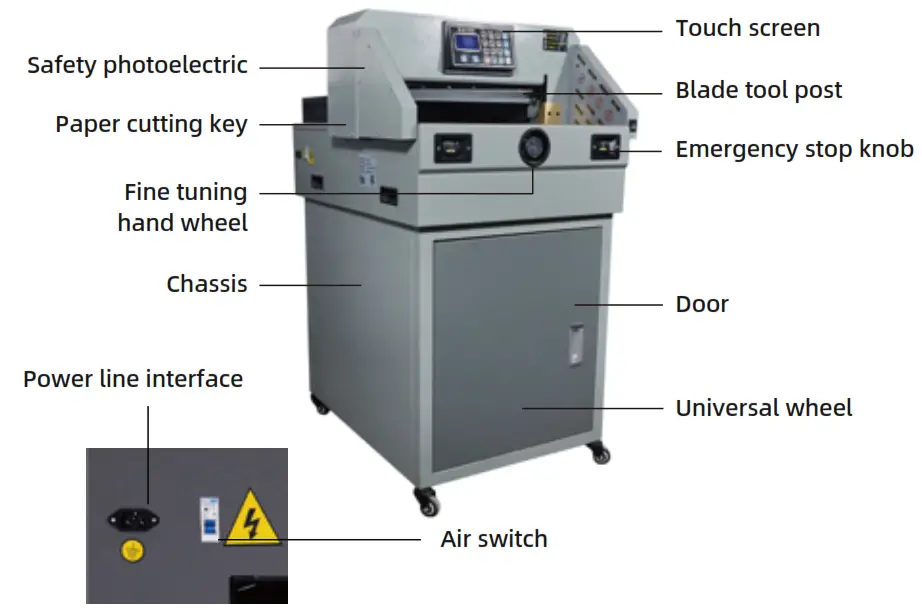 Colordowell 4606S Precise Paper Cutting Machine - characteristics