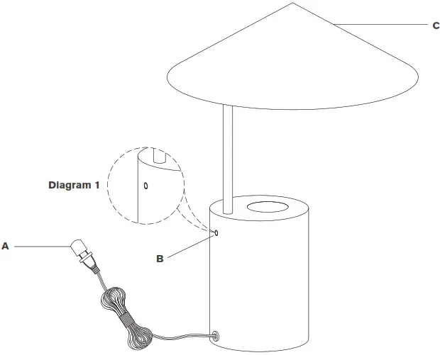 VISUAL COMFORT PCD3205 Orsay Small Table Lamp - cover