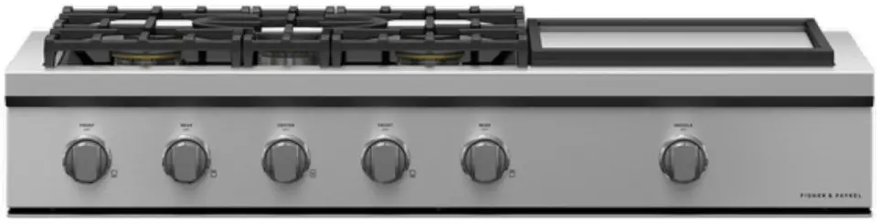 Fisher and Paykel CPV3 485GD N Gas Rangetop