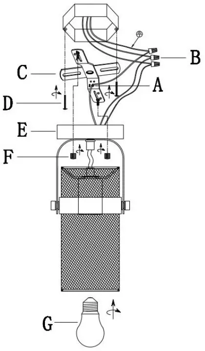 River of Goods 20817 Oran Single Light Black Painted Metal Mesh Drum - fig 1