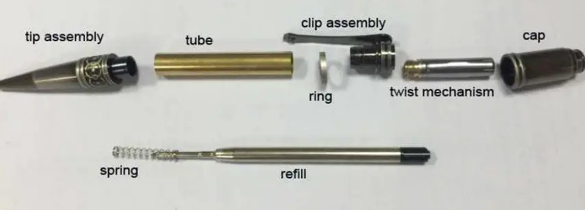 Williams-Pens-ProzX-Art-Deco-Twist-Pen-Kits-FIG-2