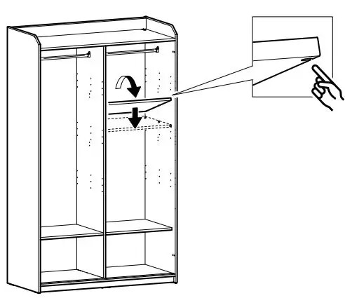 IKEA-504-597-79-HAUGA-Shelf-White-56-cm-3